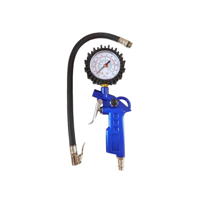 Gumiabroncs nyomásmérő - kerékfúvató 0-16 bar (WT04690) Gumiabroncs nyomásmérő - kerékfúvató 0-16 bar (WT04690)