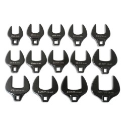 Villáskulcs adapter klt. nyitott 1/2' 14 db-os: 27-50 mm 'Crowfoot' (LAS-4713) Villáskulcs adapter klt. nyitott 1/2' 14 db-os: 27-50 mm 'Crowfoot' (LAS-4713)