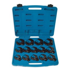 Villáskulcs adapter klt. nyitott 1/2' 14 db-os: 27-50 mm 'Crowfoot' (LAS-4713) Villáskulcs adapter klt. nyitott 1/2' 14 db-os: 27-50 mm 'Crowfoot' (LAS-4713)