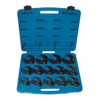 Villáskulcs adapter klt. nyitott 1/2' 14 db-os: 27-50 mm 'Crowfoot' (LAS-4713) Villáskulcs adapter klt. nyitott 1/2' 14 db-os: 27-50 mm 'Crowfoot' (LAS-4713)