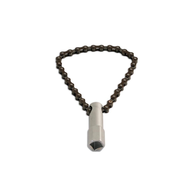 Olajszűrő leszedő láncos 1/2' max.120 mm (LAS-0234) Olajszűrő leszedő láncos 1/2' max.120 mm (LAS-0234)