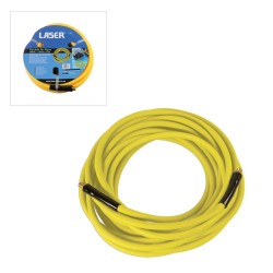 Levegőtömlő 13 mm x 15 m Sárga - csavarodásmentes-szuperflexibilis (LAS-6653) Levegőtömlő 13 mm x 15 m Sárga - csavarodásmentes-szuperflexibilis (LAS-6653)