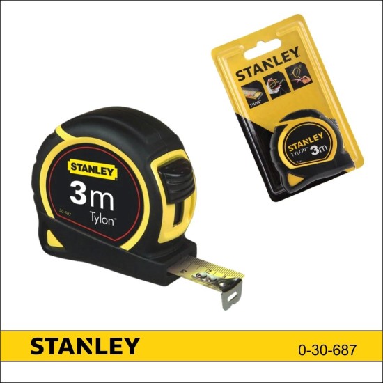 Mérőszalag 3m x 13mm Tylon - Stanley (0-30-687)