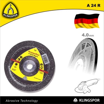 Tisztítókorong 115x4.0 mm A24 R - acél és inox - KLN (13746)