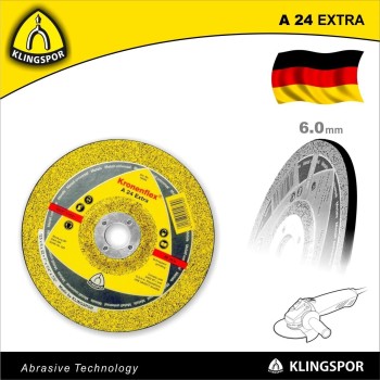Tisztítókorong 125x6.0 mm A24 Extra - acél - KLN (188466)