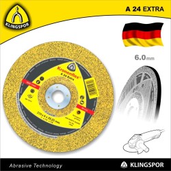 Tisztítókorong 230x6.0 mm A24 Extra - acél - KLN (13447) Tisztítókorong 230x6.0 mm A24 Extra - acél - KLN (13447)