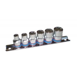 Dugókulcs - crowafej klt. 3/8' belső torx 6 db-os (3106PR)