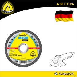 Vágókorong 115x1.0 mm A60 Extra - acél és inox - KLN (262936) Vágókorong 115x1.0 mm A60 Extra - acél és inox - KLN (262936)
