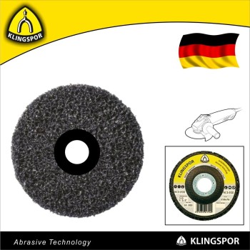 Tisztítókorong vlies, durva - négertárcsa SiC 115 mm - KLN (259043) Tisztítókorong vlies, durva - négertárcsa SiC 115 mm - KLN (259043)