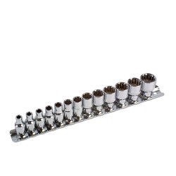 Dugókulcs - crowafej klt. 1/4' Gear Lock - Alldrive 13 db 4-14mm -TS20(LAS-3592) Dugókulcs - crowafej klt. 1/4' Gear Lock - Alldrive 13 db 4-14mm -TS20(LAS-3592)