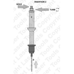 Porlasztó réz hüvely kihúzó és berakó szerszám klt.-Volvo FM Truck+Bus(LAS-6762)