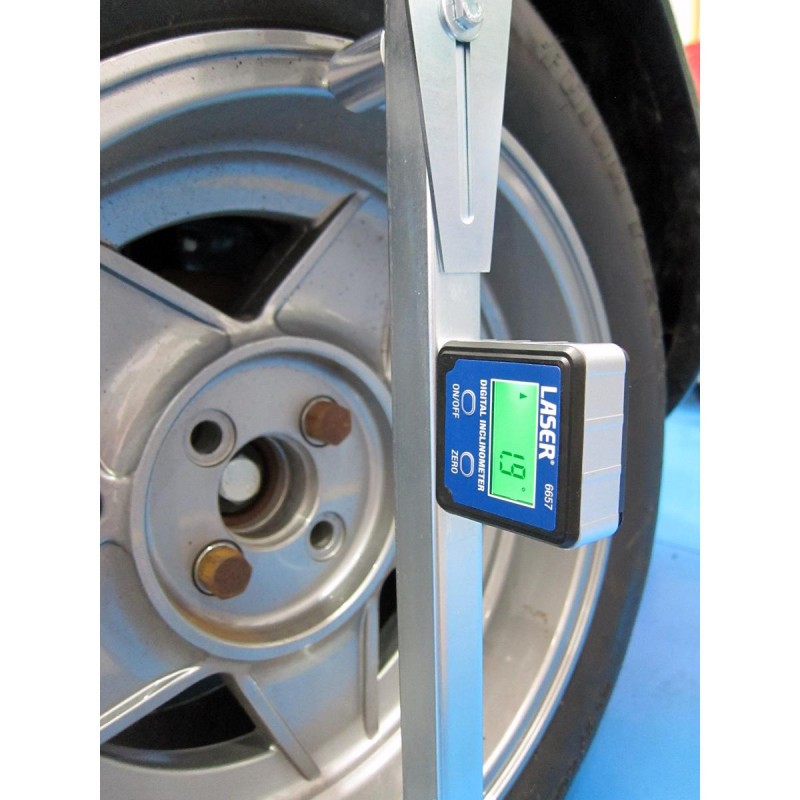 Futómű állításhoz kerék dölésszög beállító digitális műszer -mágneses (LAS-6657) Futómű állításhoz kerék dölésszög beállító digitális műszer -mágneses (LAS-6657)