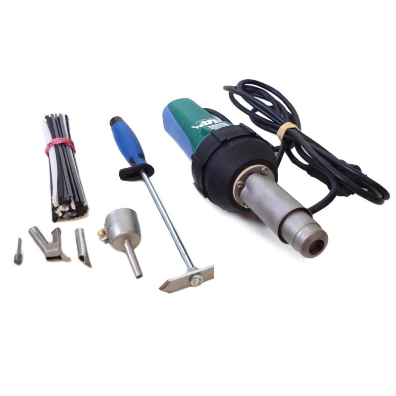 Műanyag hegesztő klt. - Herz Rion PROFI szett - 230 V 1600 W (HH00KFZ)