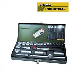 Proxxon 23.110 3/8'' Dugókulcs készlet – 6–24 mm, 24 részes