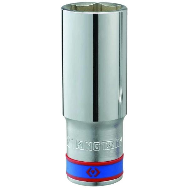 Dugókulcs - crowafej 1/2' 6 lap hosszú 41 mm KingTony (423541M)
