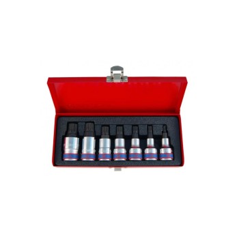 4117PR rátűzőkulcs készlet XZN M6-M18 1/2 colos hajtás 7 darab CrV