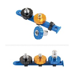Crowa átalakító adapter klt. 3 db-os 2:1 ben marok tekerő adapterek (LAS-6688) Crowa átalakító adapter klt. 3 db-os 2:1 ben marok tekerő adapterek (LAS-6688)