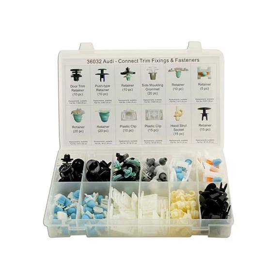 Connect Audi patentkészlet 160 db, 12 típus (CON‑36032) Connect Audi patentkészlet 160 db, 12 típus (CON‑36032)