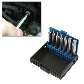 Csavarkiszedő klt. - sérült fejű BKNY imbusz csavarokhoz - 7 db (LAS-6844) Csavarkiszedő klt. - sérült fejű BKNY imbusz csavarokhoz - 7 db (LAS-6844)