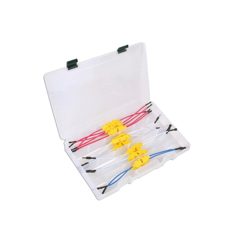 Laser Tools LAS-6545 relé teszter készlet – élő áramkör vizsgálathoz, 12V/24V Laser Tools LAS-6545 relé teszter készlet – élő áramkör vizsgálathoz, 12V/24V