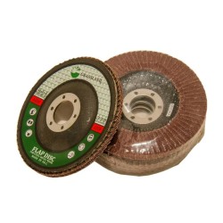 Csiszolótányér, lamellás 115 mm P80 - acél (FA11580) Csiszolótányér, lamellás 115 mm P80 - acél (FA11580)