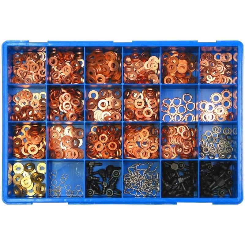 Porlasztó (injektor) réztömítés 'tűzkarika' alátét klt. 551 db CRD (60390605) Porlasztó (injektor) réztömítés 'tűzkarika' alátét klt. 551 db CRD (60390605)