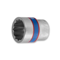 Dugókulcs - crowafej 3/8' 12 lap normál 17 mm (333017M)