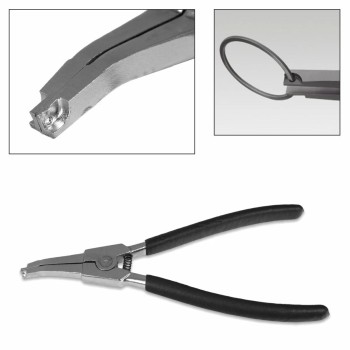 Fogó seeger speciális zárógyűrűkhöz, hajlított, rugós 200 mm (AT2020A) Fogó seeger speciális zárógyűrűkhöz, hajlított, rugós 200 mm (AT2020A)