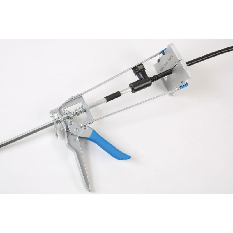 Üzemanyag cső- és tömlőcsatlakozó szerelő - préselő célszerszám klt. (LAS-6933)