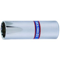 Dugókulcs - crowafej 1/4' 12 szög hosszú 14 mm (223014M)