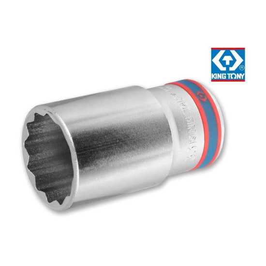 Dugókulcs - crowafej 1/2' 12 szög hosszúl 33 mm King Tony ( 423033M ) Dugókulcs - crowafej 1/2' 12 szög hosszúl 33 mm King Tony ( 423033M )