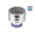 Dugókulcs - crowafej 1/2' 12 szög normál 34 mm King Tony ( 433034MR ) Dugókulcs - crowafej 1/2' 12 szög normál 34 mm King Tony ( 433034MR )