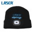 Sapka kötött téli Laser Tools Racing + Akkus Ledes lámpával -TS20 (LAS-6899)
