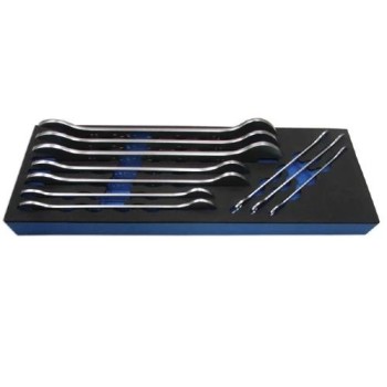 Villáskulcs klt. extra vékony 6 - 24 mm 10 db-os - Laser (LAS-6996) Villáskulcs klt. extra vékony 6 - 24 mm 10 db-os - Laser (LAS-6996)