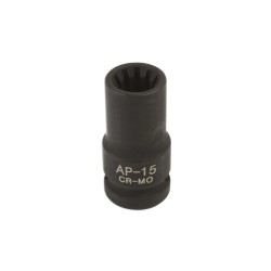 Féknyeregkulcs 10 szögű 15 mm -Belső Ribe- AP-15 -Audi Q7-S8Porsche (LAS-6986) Féknyeregkulcs 10 szögű 15 mm -Belső Ribe- AP-15 -Audi Q7-S8Porsche (LAS-6986)