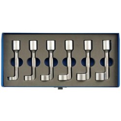 Üzemanyagcső kulcs klt. 6 db spec. nyitott 12-14-16-17-18-19 mm -TS20 (LAS-4920) Üzemanyagcső kulcs klt. 6 db spec. nyitott 12-14-16-17-18-19 mm -TS20 (LAS-4920)
