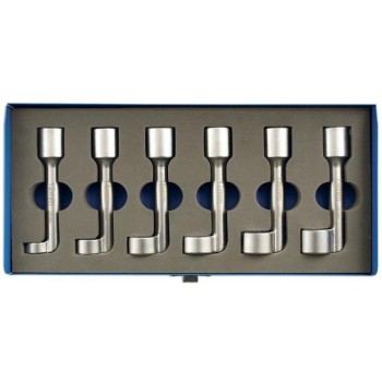 Üzemanyagcső kulcs klt. 6 db spec. nyitott 12-14-16-17-18-19 mm -TS20 (LAS-4920) Üzemanyagcső kulcs klt. 6 db spec. nyitott 12-14-16-17-18-19 mm -TS20 (LAS-4920)
