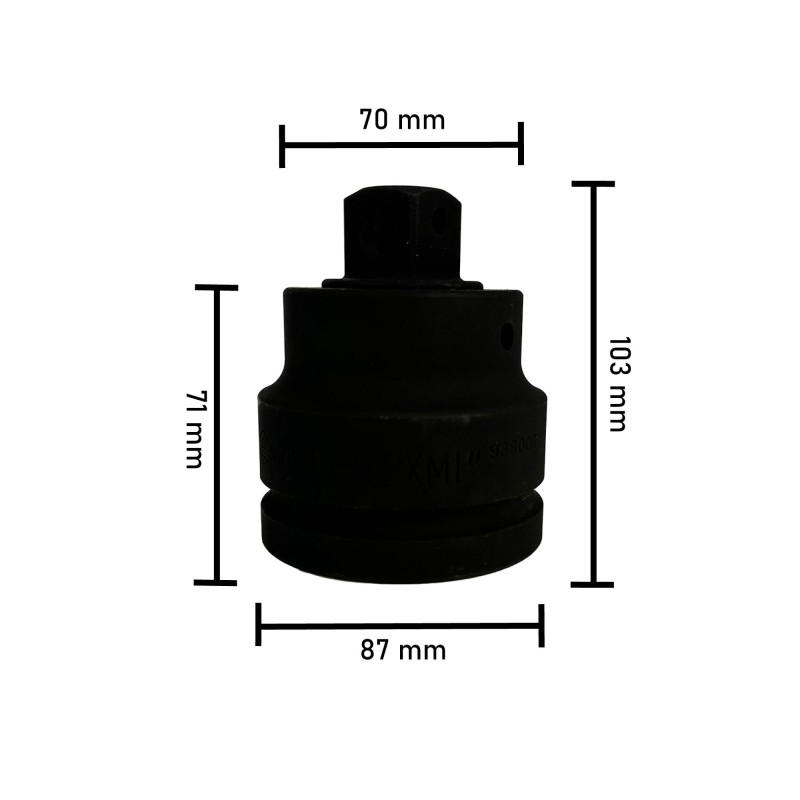 Légkulcs átalakító adapter 1-1/2' - 1' szűkítő Genius (938008)