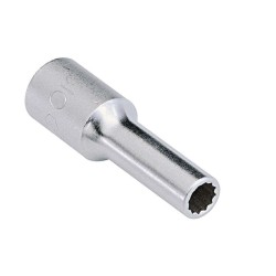 Dugókulcs - crowafej 1/2' 12 szög hosszú 28 mm Genius ( 437828 ) Dugókulcs - crowafej 1/2' 12 szög hosszú 28 mm Genius ( 437828 )
