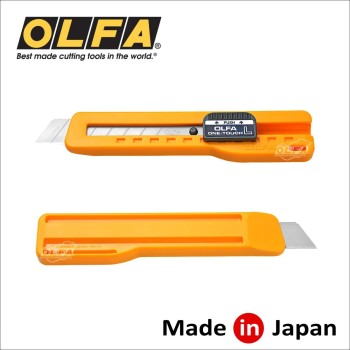 Vágókés OLFA 18 mm törh.penge, billenőkaros - műanyag ház (SL-1) Vágókés OLFA 18 mm törh.penge, billenőkaros - műanyag ház (SL-1)