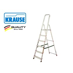 Alu lépcsőfokos állólétra 1x6 Fokos - CORDA- (000736)