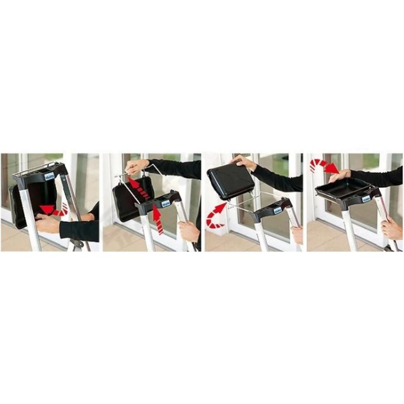 Létra Secury MultiGrip lépcsőfokos fellépő 1x5 Fokos - MONTO- (126535) Létra Secury MultiGrip lépcsőfokos fellépő 1x5 Fokos - MONTO- (126535)