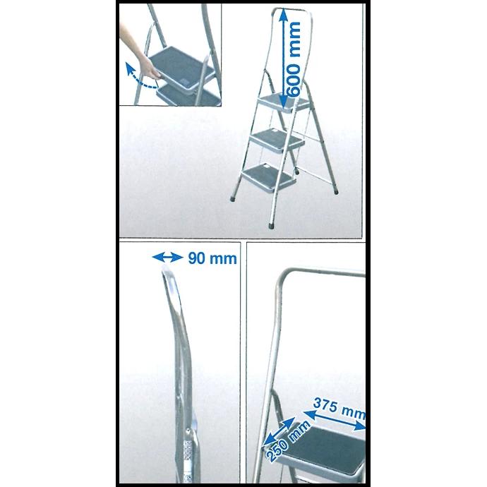 Toppy XL összecsukható fellépő, 1x3 fokos - MONTO- (130877)