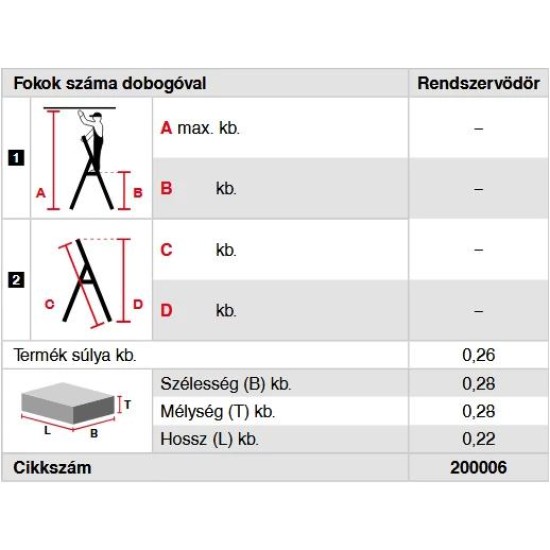 Létra Secury Multigrip rendszerhez vödör 8 L - KRAUSE- (200006)