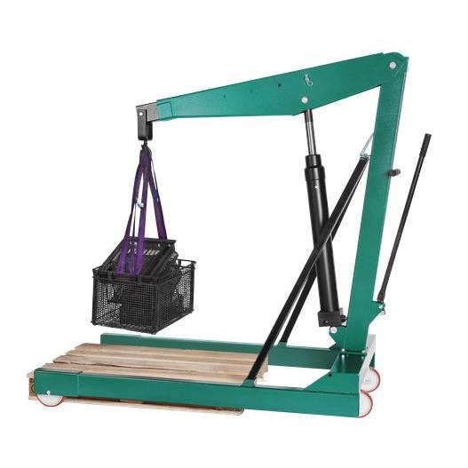 Compac CC 15P – 1,5 t összecsukható motorkiemelő zsiráf EURO raklaphoz