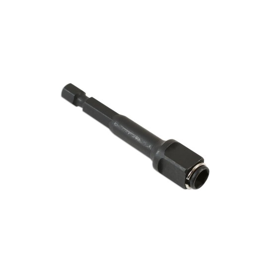 Bit és dugókulcs tartó adapter fúrógépbe 1/4" bit + 3/8" dugó 2:1-ben (LAS-6893)