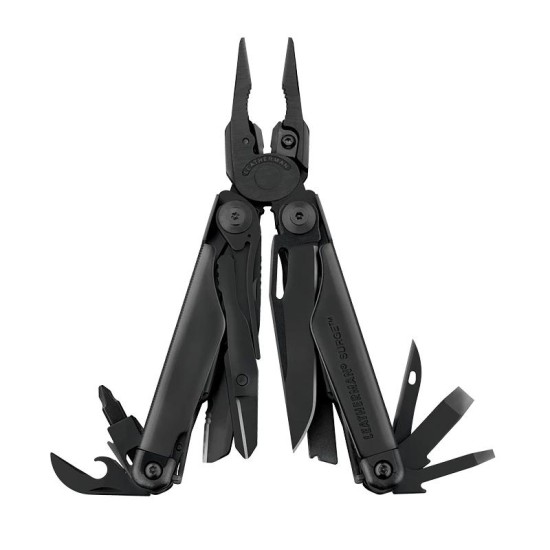 Multifunkciós szerszám Leatherman SURGE Fekete + Molle feketetok - (LTG831333)