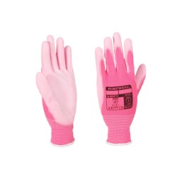 Kesztyű Buck pink - rózsaszín PW poliuretán tenyér 06-os XS ( PTPWP-XS ) Kesztyű Buck pink - rózsaszín PW poliuretán tenyér 06-os XS ( PTPWP-XS )
