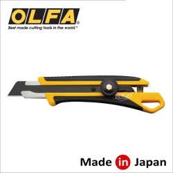 Vágókés OLFA 18 mm törh.penge, csavaros rögz. - hevedercsat. XD (L-7) Vágókés OLFA 18 mm törh.penge, csavaros rögz. - hevedercsat. XD (L-7)