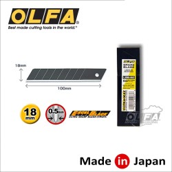 Penge OLFA tördelhető 18 mm 50 db - fekete (LBB-50) Penge OLFA tördelhető 18 mm 50 db - fekete (LBB-50)